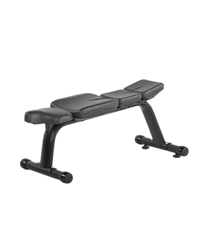 Скамья горизонтальная (ЧЕРНЫЙ) BRONZE GYM H-036A